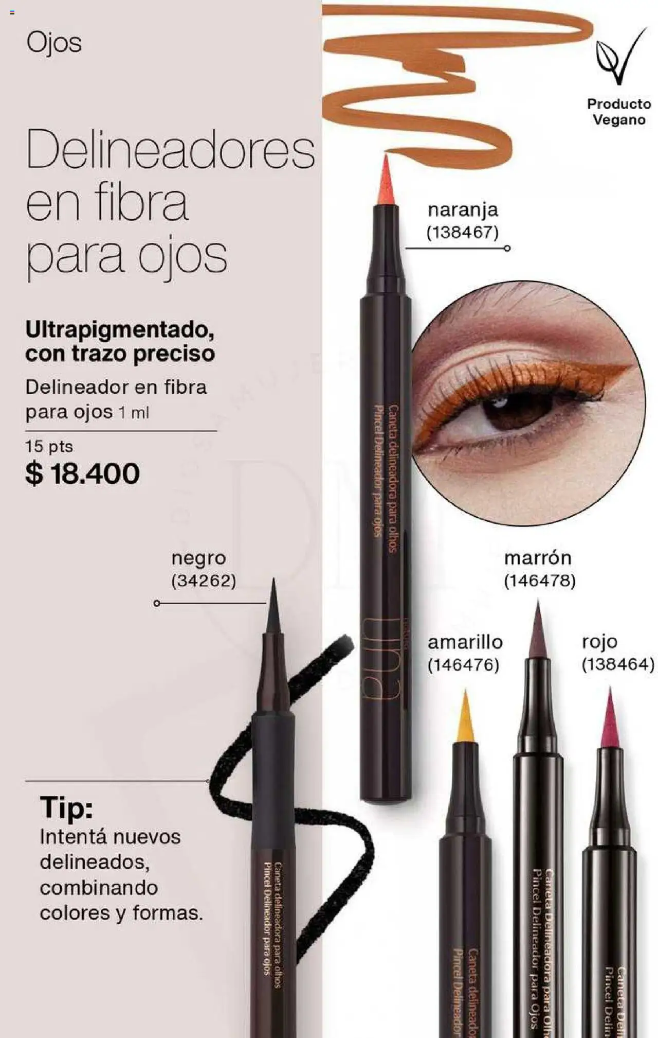 Catálogo Natura Ciclo 6 │ válido desde el 03.04.2025 | Página: 101 | Productos: Pincel, Delineador
