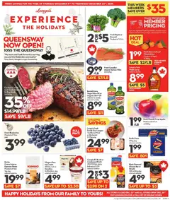 Preview of Longo's weekly flyer / circulaire from shop Longo's valid from 11.12.2025