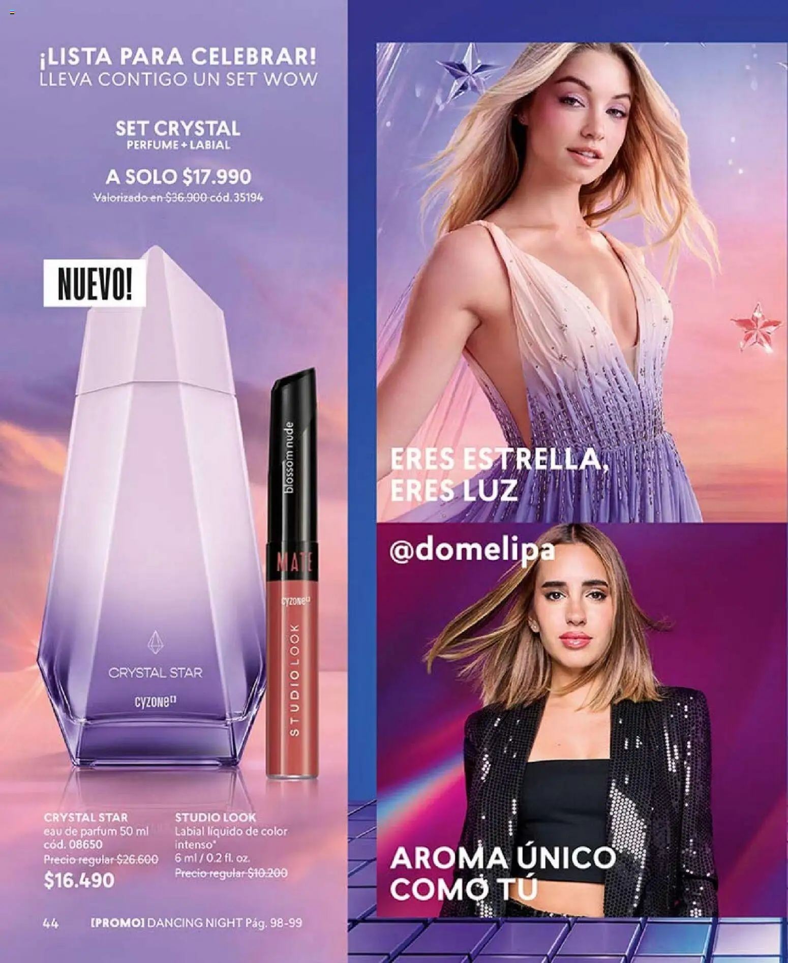 Catálogo CyZone Campaña 4 │ válido desde el 15.02.2026 | Página: 44 | Productos: Perfume, Mate, Labial