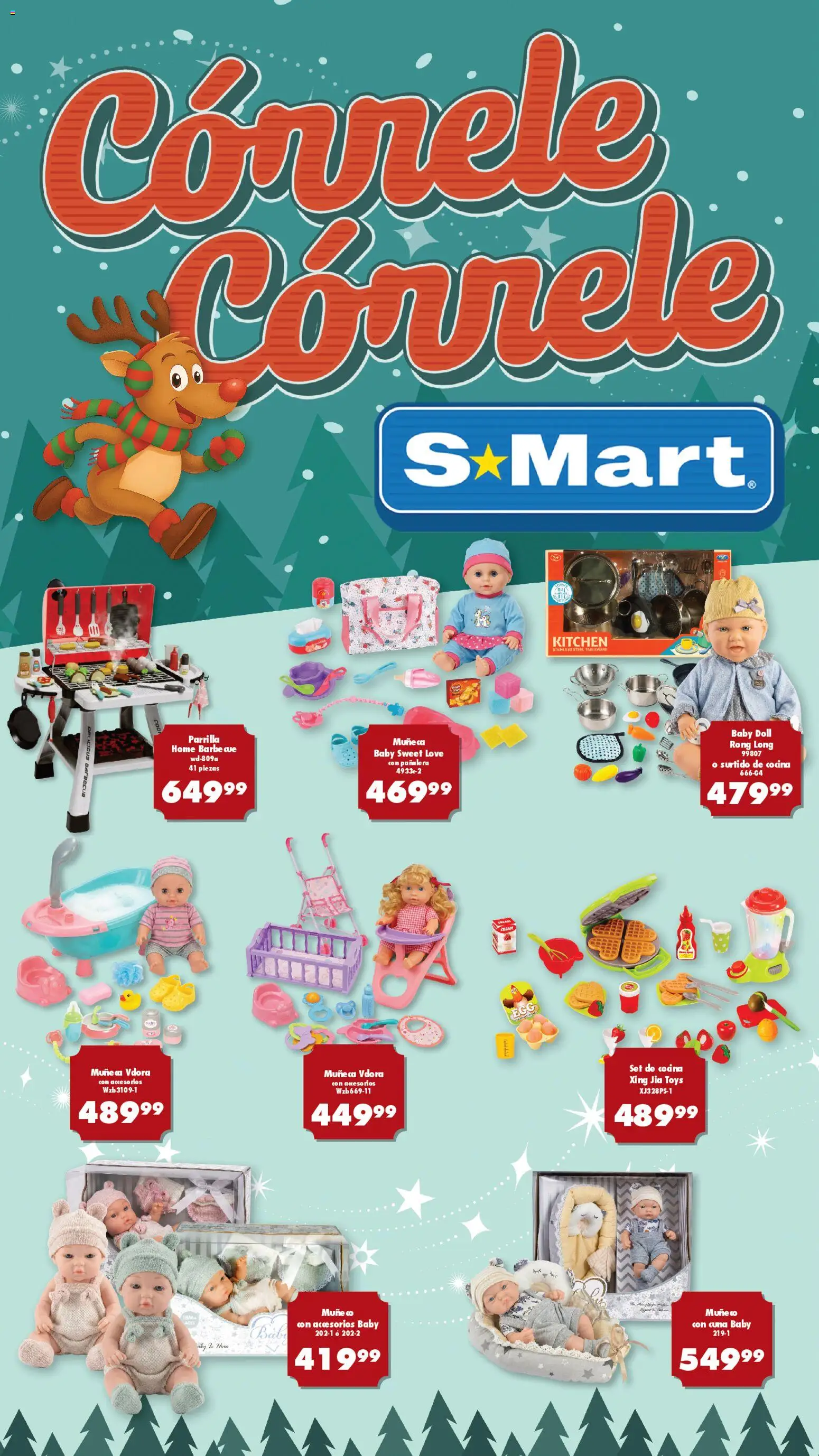 Nuevas ofertas de S-Mart válidas en toda la República Mexicana desde el 09.12.2025. ¡Encuentra las mejores ofertas en S-Mart folleto Ofertas de Feria Chihuahua! | Página: 1 | Productos: Cocina, Parrilla, Cuna