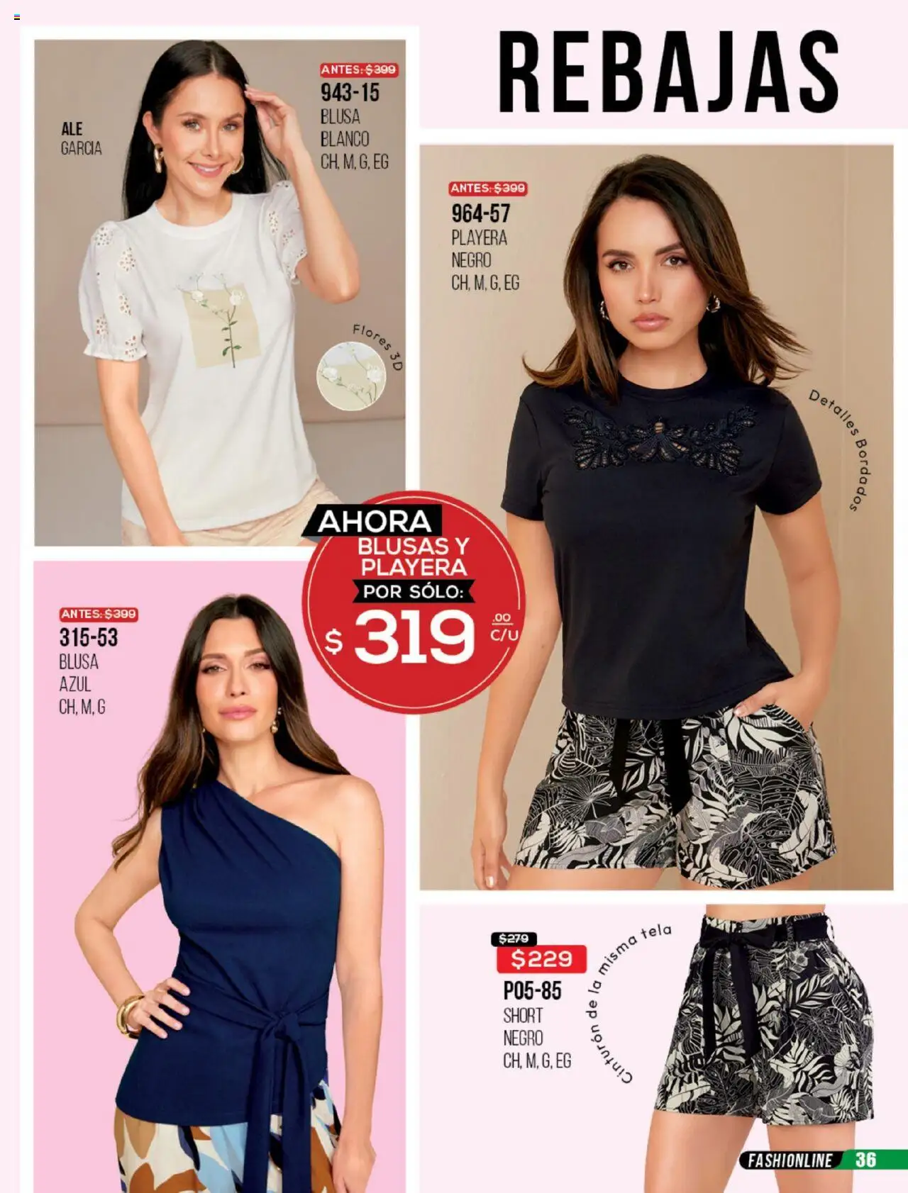 Nuevas ofertas de Cklass válidas en toda la República Mexicana desde el 30.05.2025. ¡Encuentra las mejores ofertas en Cklass catálogo Rebajas Ropa! | Página: 37 | Productos: Blusa, Cinturón, Playera, Short