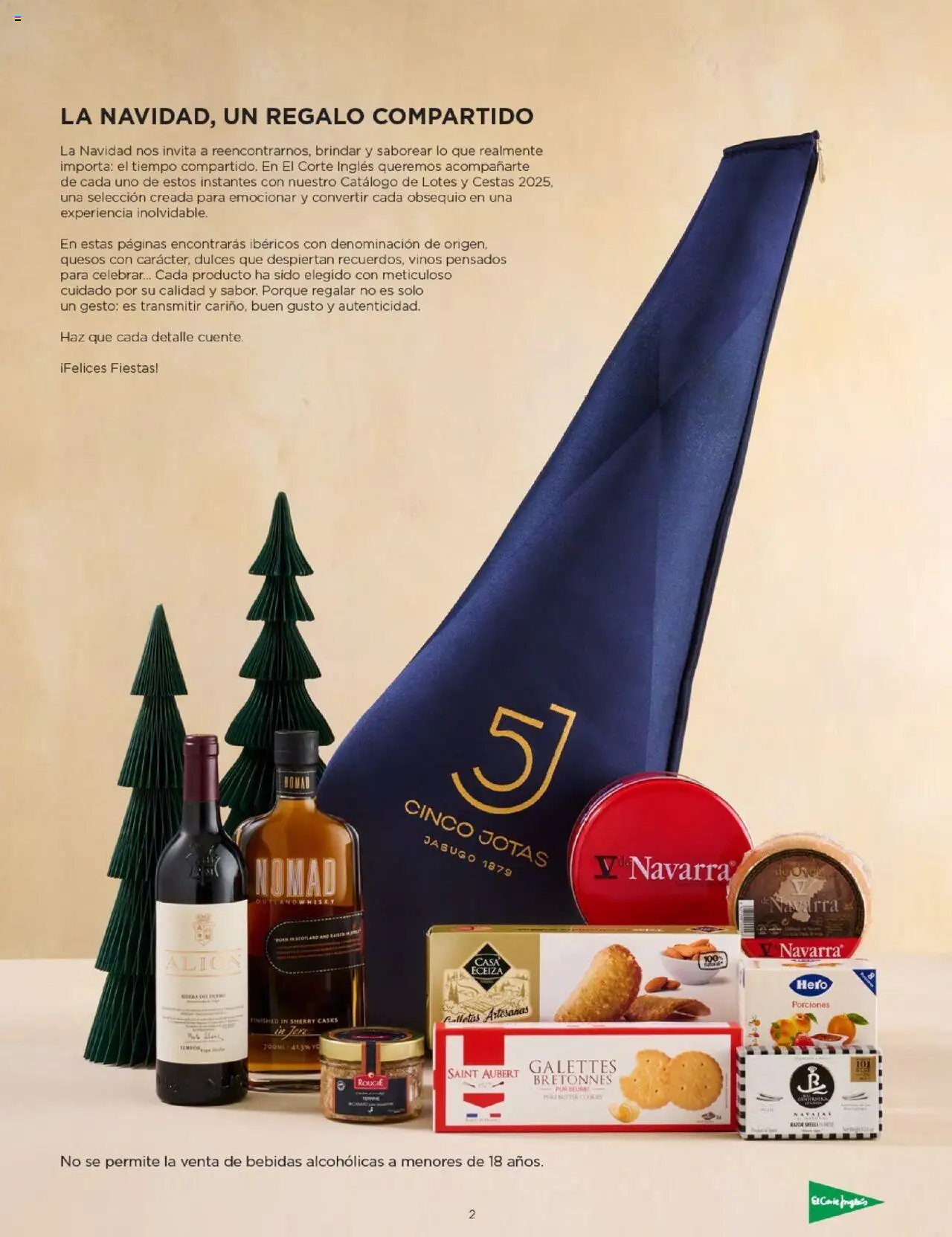 Nuevas ofertas de El Corte Inglés válidas en toda la República Mexicana desde el 03.10.2025. ¡Encuentra las mejores ofertas en El Corte Inglés - Catálogo Cestas Navidad 2025! | Página: 2 | Productos: Dulces