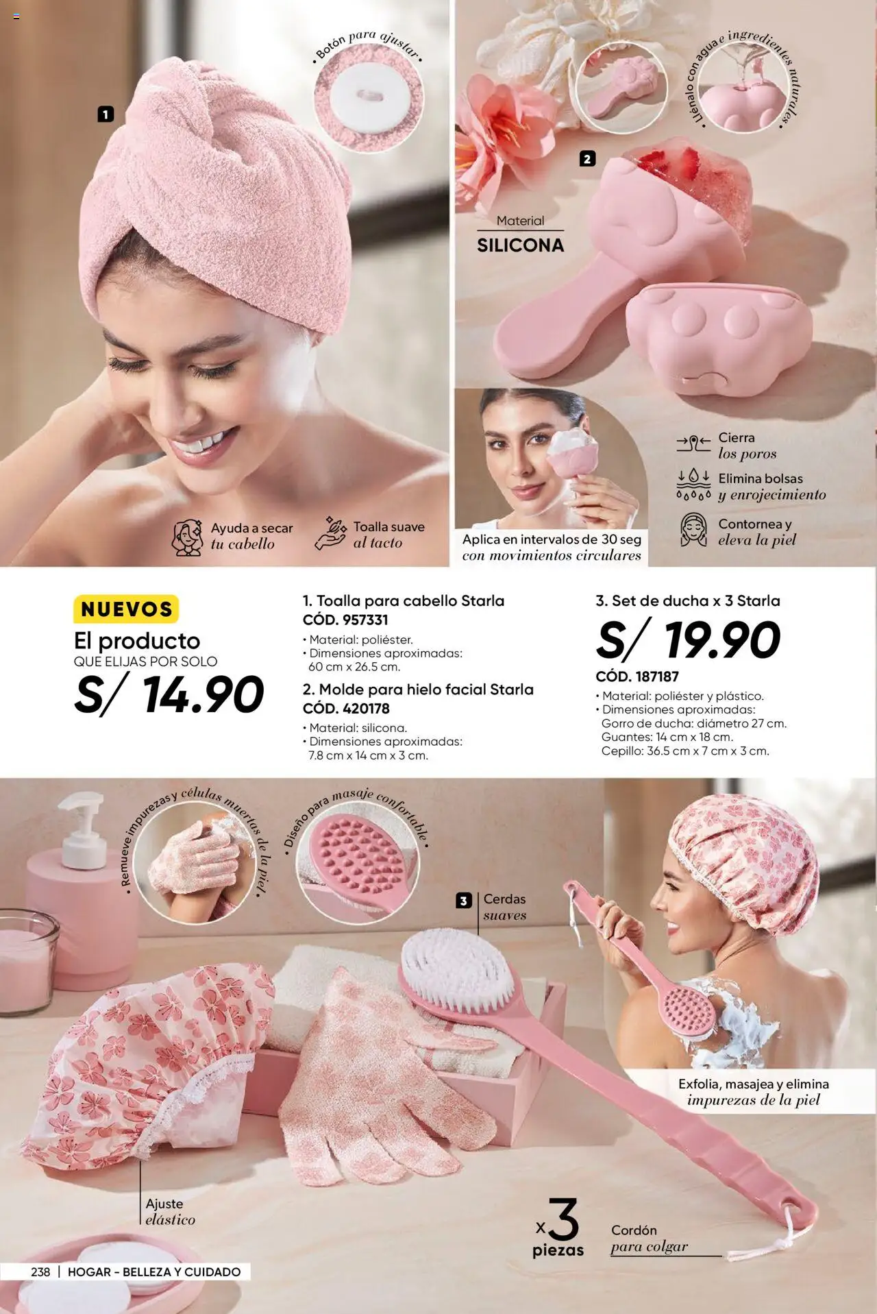 Catálogo Azzorti válido desde 28.07.2025 | Página: 240 | Productos: Ducha, Toalla, Té, Guantes
