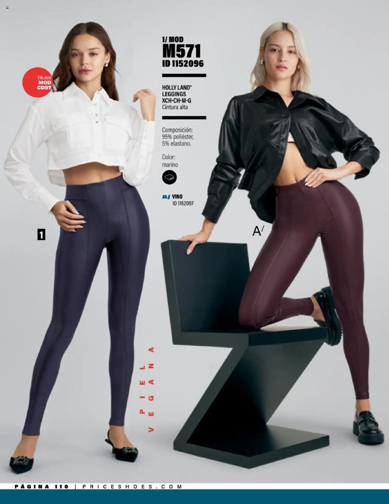 Nuevas ofertas de Price Shoes válidas en toda la República Mexicana desde el 05.08.2025. ¡Encuentra las mejores ofertas en Price Shoes - Catálogo Jeans ! | Página: 110 | Productos: Blusa, Leggings, Vino