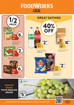 Preview of Foodworks Catalogue SA - valid from 14.01.2026