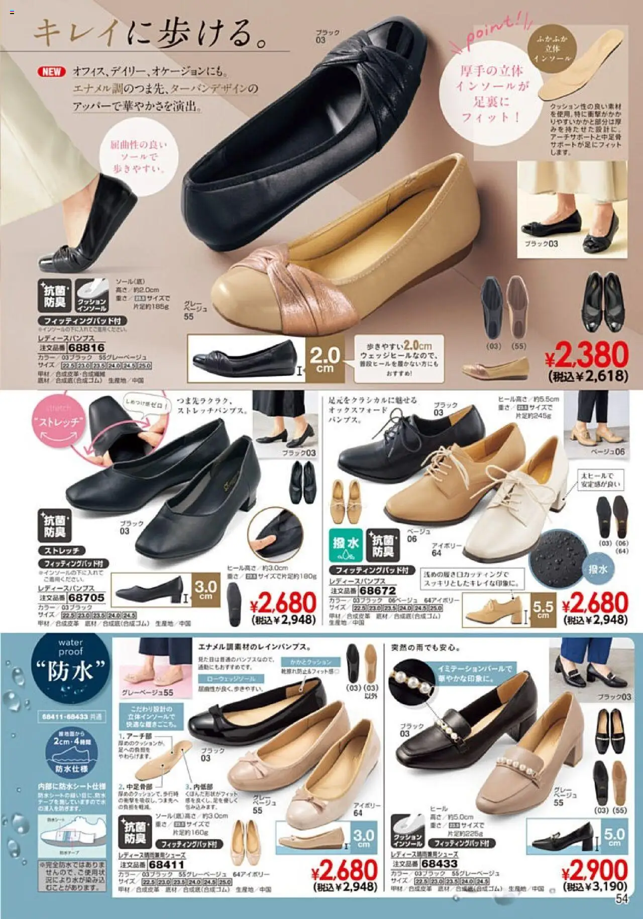 {H1} | ページ: 55 | 製品: クッション, インソール