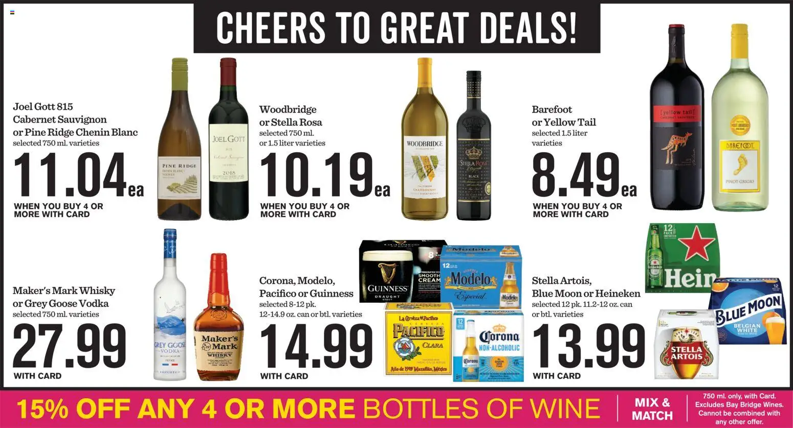 Mariano's Weekly Ad - valid from 04.02.2026 | Page: 8 | Products: Ridge, Wine, Cream, Vodka