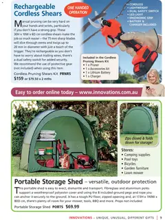 Preview of Innovations Catalogue Autumn 2026 - valid from 28.01.2026 | Page: 9 | Products: Garden furniture, Charger, Lawn mower, Mower