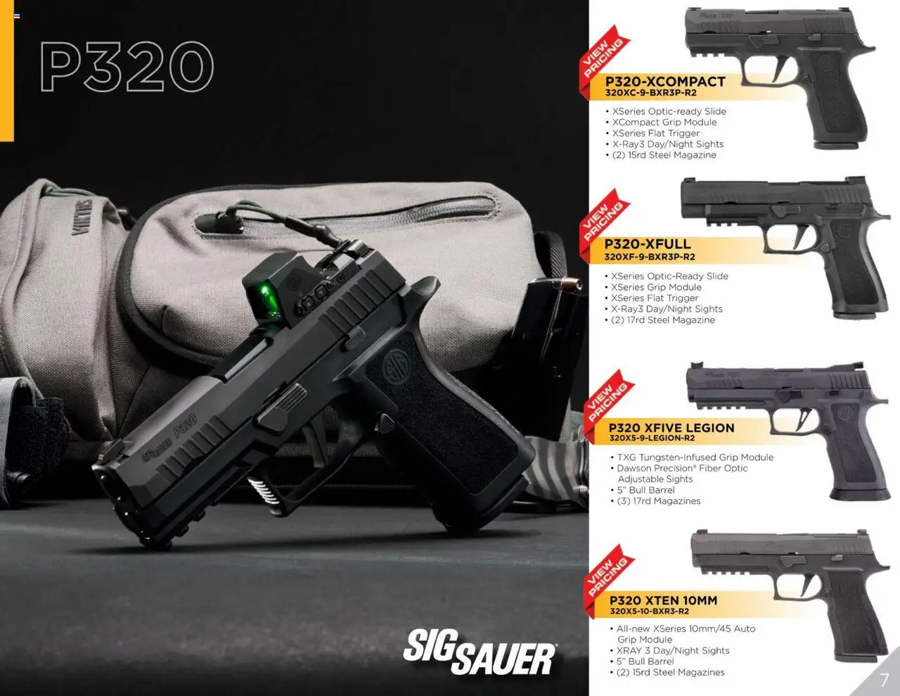 Dunham's Sports SigSauer Guide - valid from 21.08.2025 | Page: 7