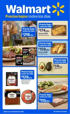 Vista previa de Walmart folleto Ofertas, nuevo folleto de la tienda, válido en México a partir del 05.12.2025