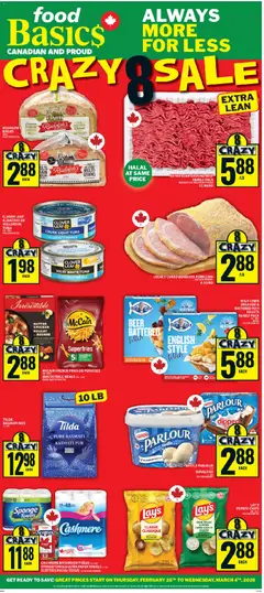 Preview of Food Basics - Cornwall from shop Food Basics valid from 26.02.2026