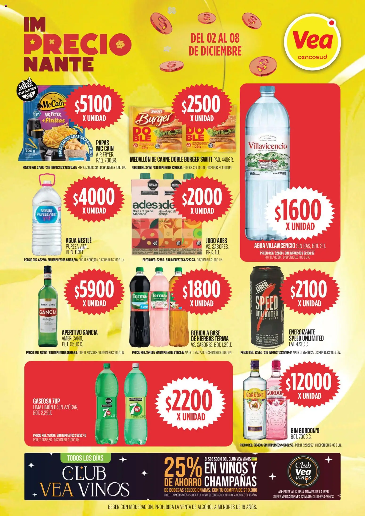 Vea ofertas │ válido desde el 02.12.2025 | Página: 5 | Productos: Gin, Lima, Manzana, Limón