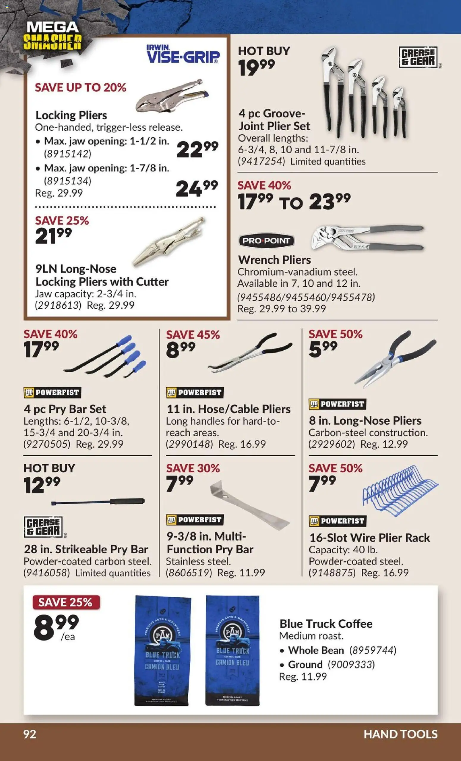 Princess Auto flyer valid from 18.11.2025 | Page: 105 | Products: PC, Cutter, Coffee