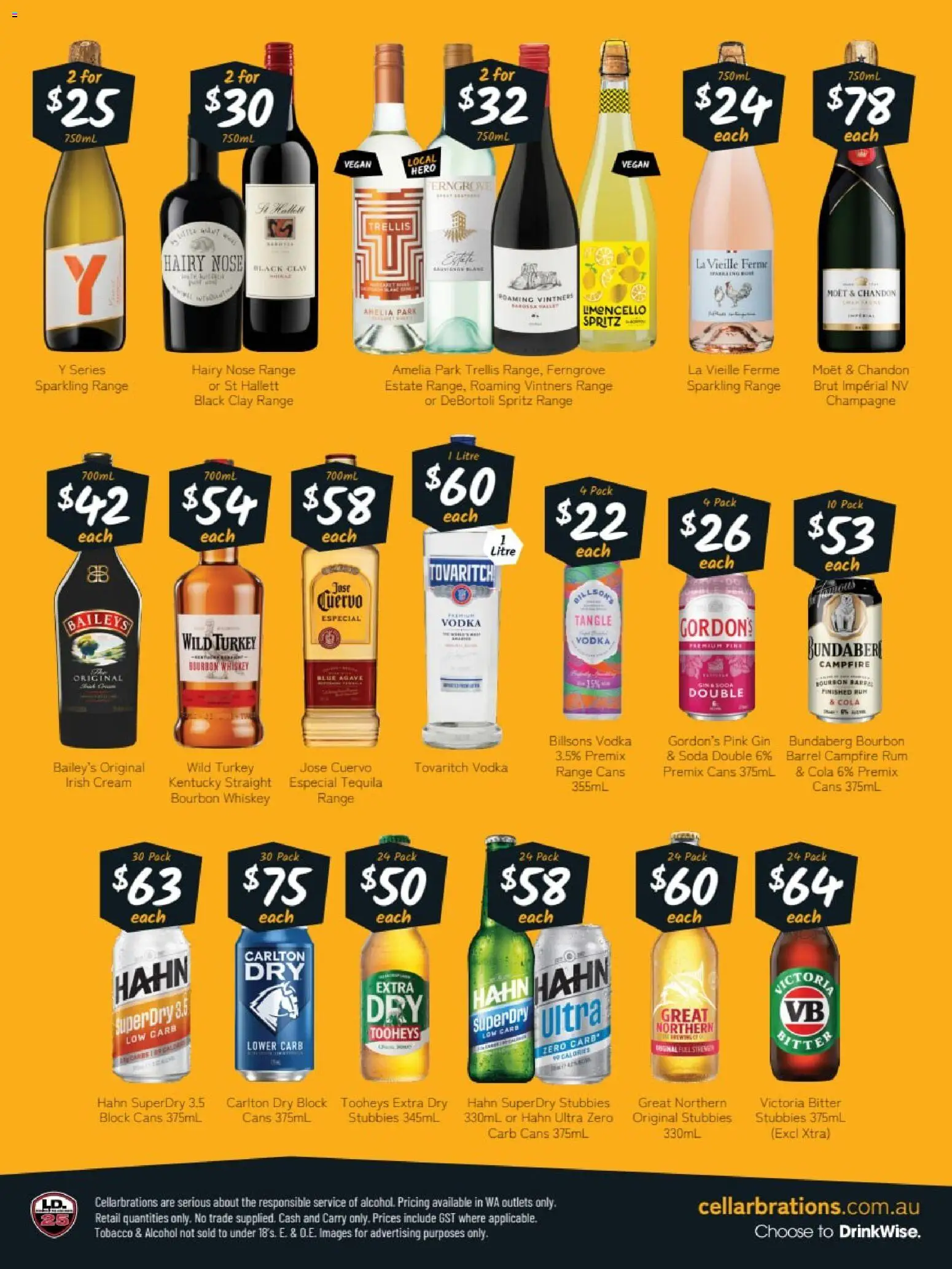 Cellarbrations catalogue - valid from 23.02.2026 | Page: 2 | Products: Bourbon, Gin, Cream, Clay