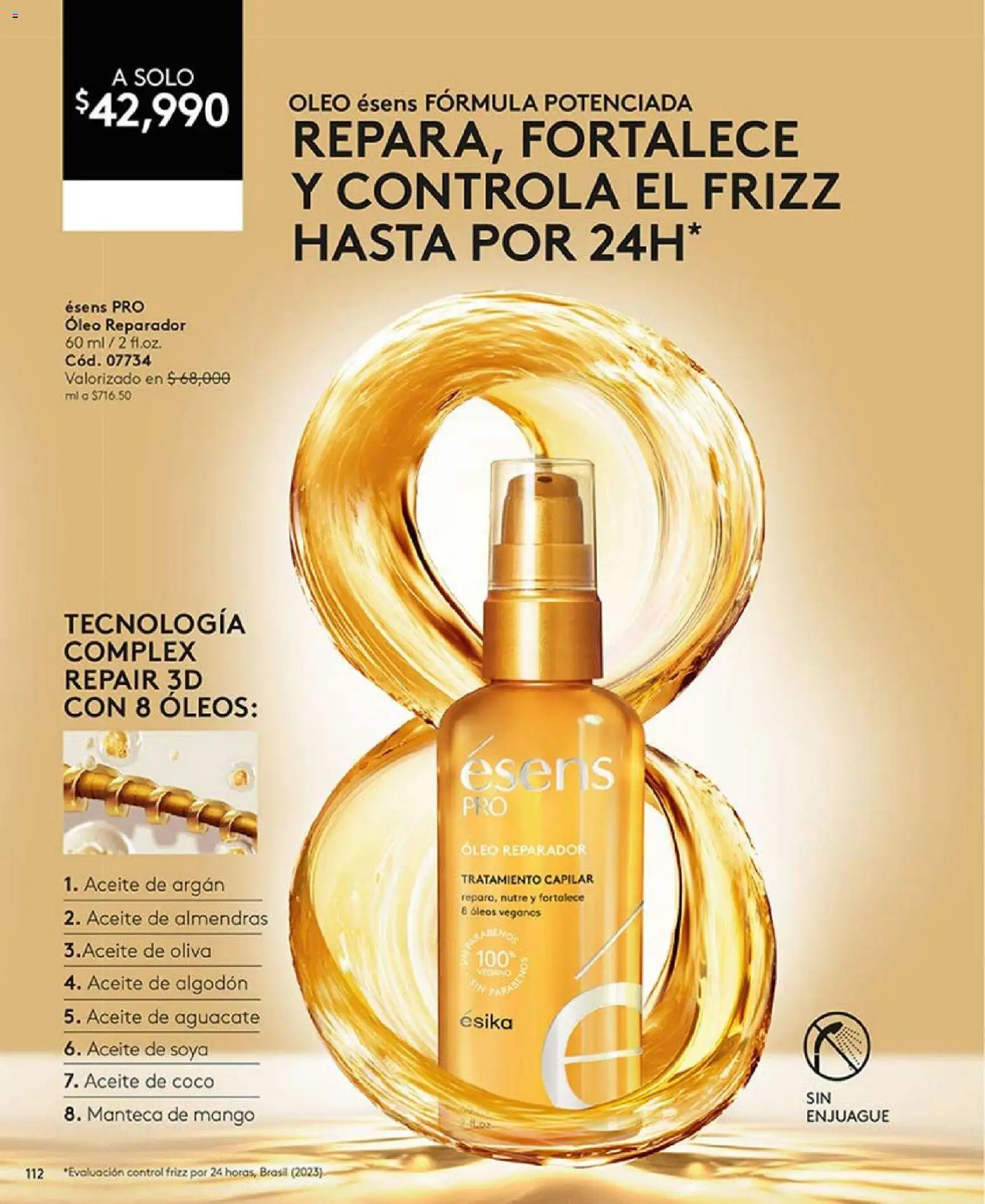 Ésika revista - valida desde el 01.03.2026 | Página: 109 | Productos: Aguacate, Lavarropas, Coco, Aceite
