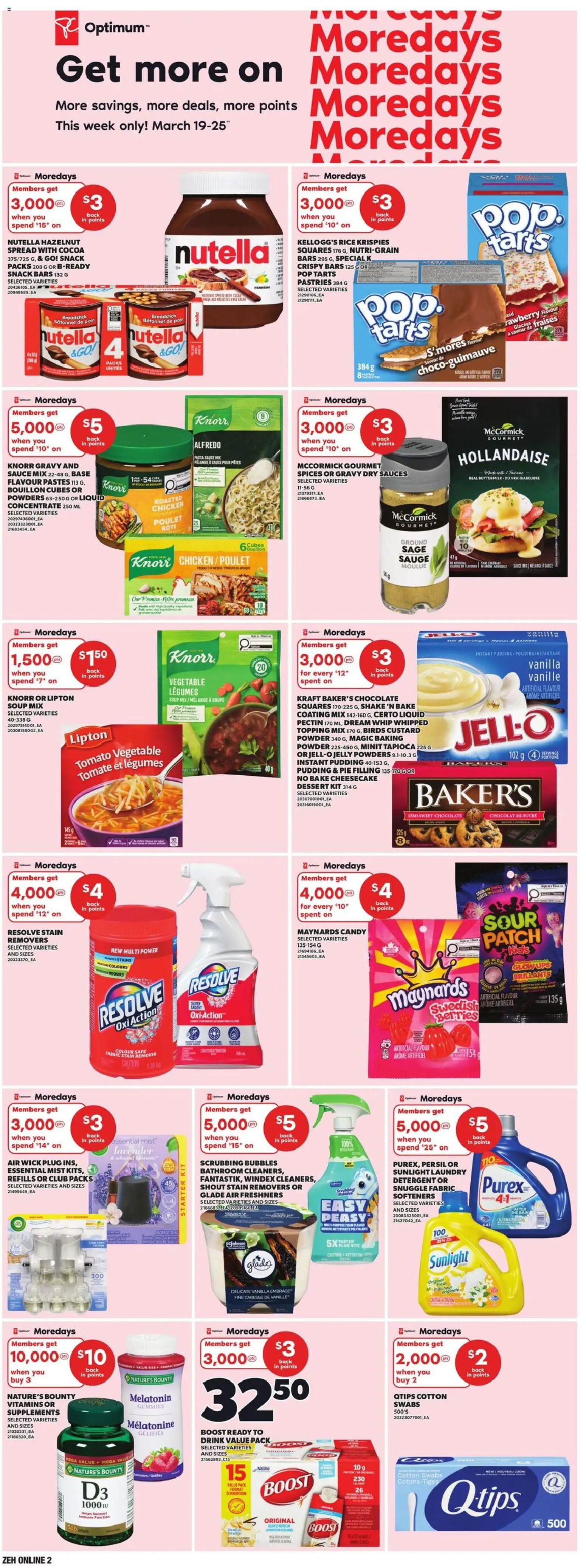 Zehrs flyer valid from 19.03.2026 | Page: 9 | Products: Rice, Stain remover, Detergent, Chicken