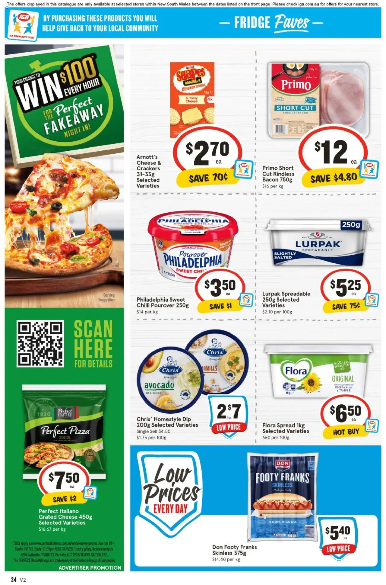 IGA catalogue - valid from 06.08.2025 | Page: 20 | Products: Milk, Coffee, Sugar, Fridge