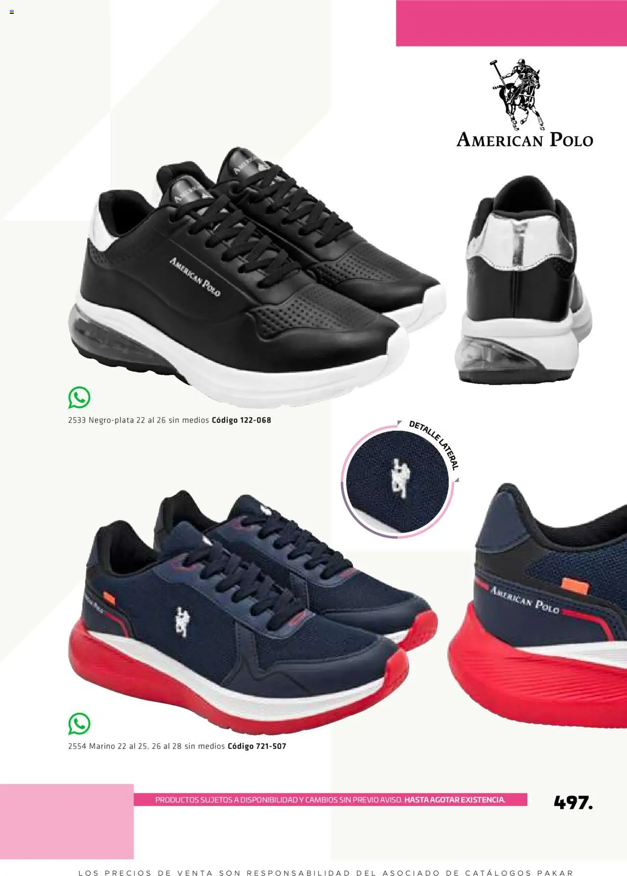 Nuevas ofertas de SC Pakar válidas en toda la República Mexicana desde el 29.08.2025. ¡Encuentra las mejores ofertas en SC Pakar - Catálogo Otoño Women! | Página: 497