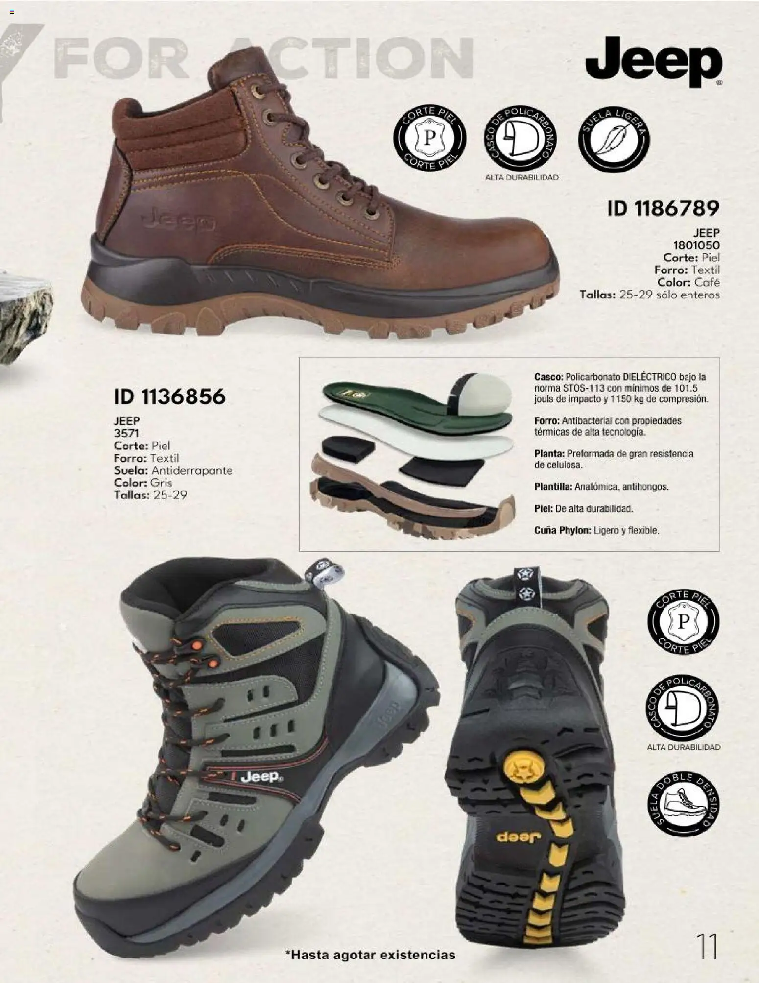 Nuevas ofertas de Price Shoes válidas en toda la República Mexicana desde el 30.12.2025. ¡Encuentra las mejores ofertas en Price Shoes catálogo Trabajo y Servicio! | Página: 11 | Productos: Café, Planta, Cuna