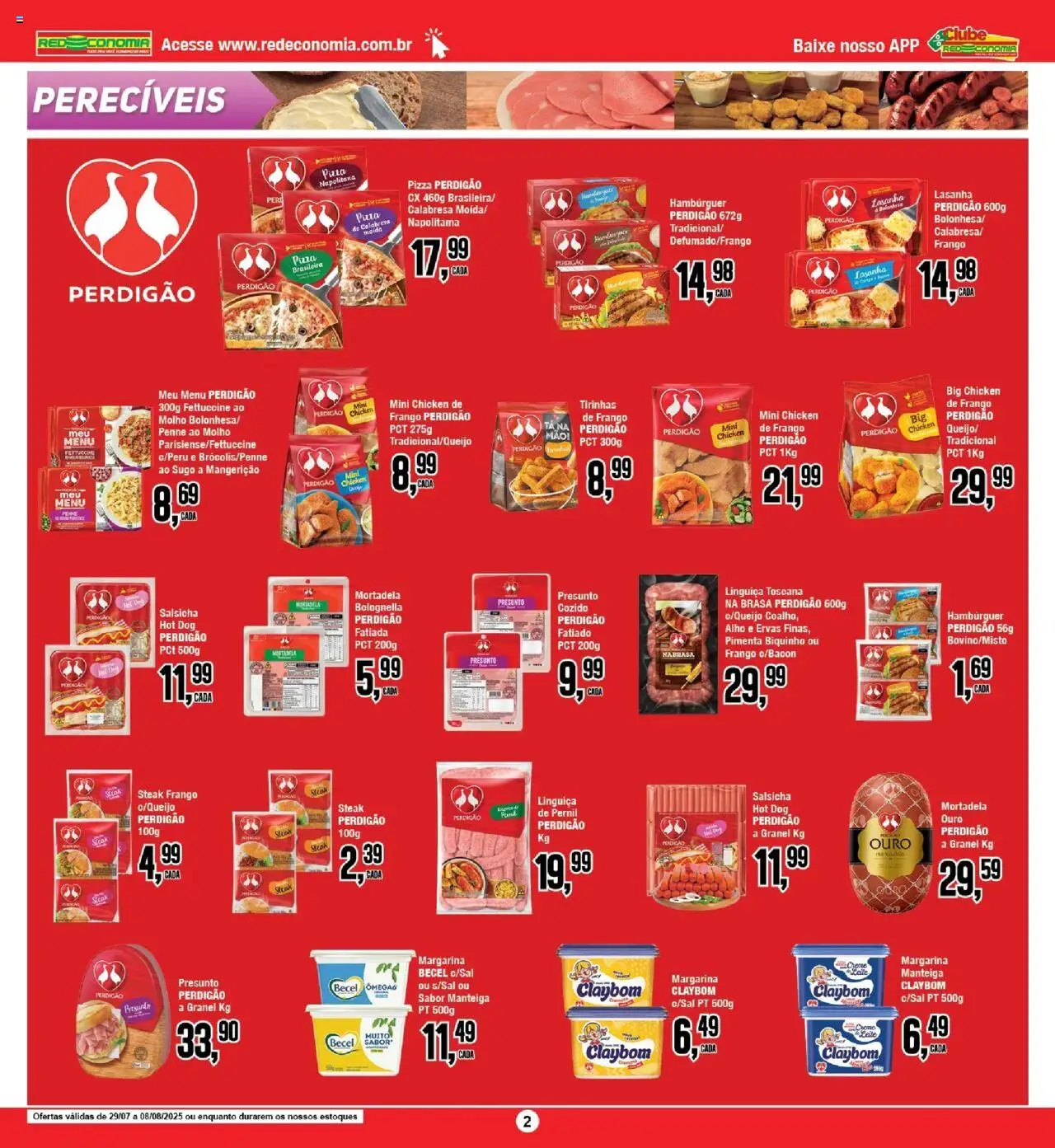 Princesa Folheto - válido de 29.08.2025 | Página: 1 | Produtos: Linguiça, Pernil, Presunto, Hambúrguer
