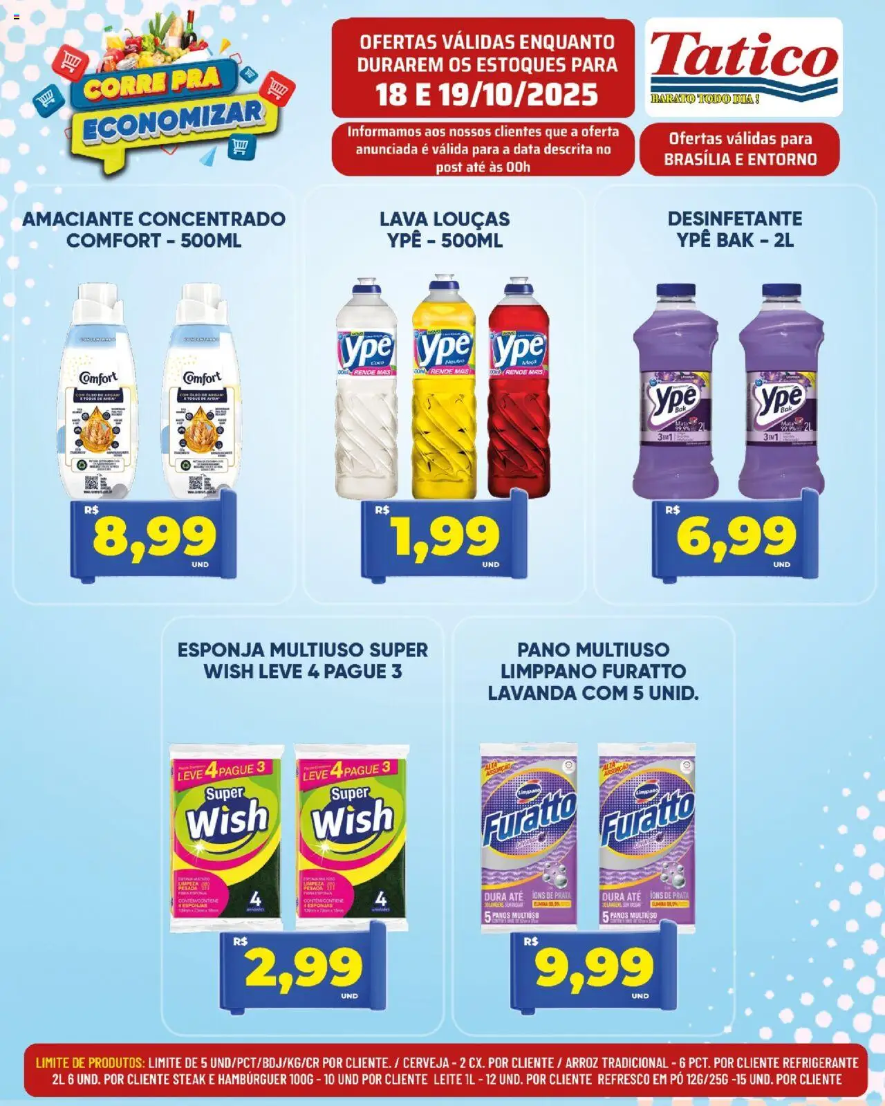 Tatico Folheto - válido de 18.10.2025 | Página: 16 | Produtos: Esponja, Cerveja, Arroz, Refrigerante