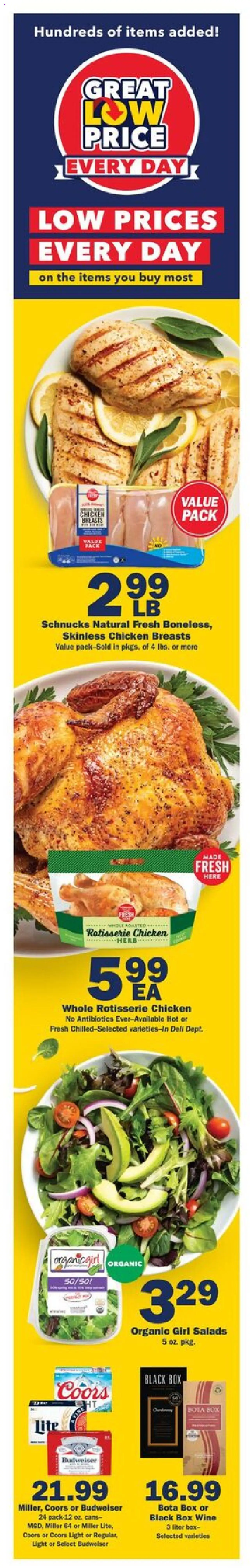 Schnucks Weekly Print Ad - IN - valid from 30.07.2025 | Page: 6 | Products: Box, Wine