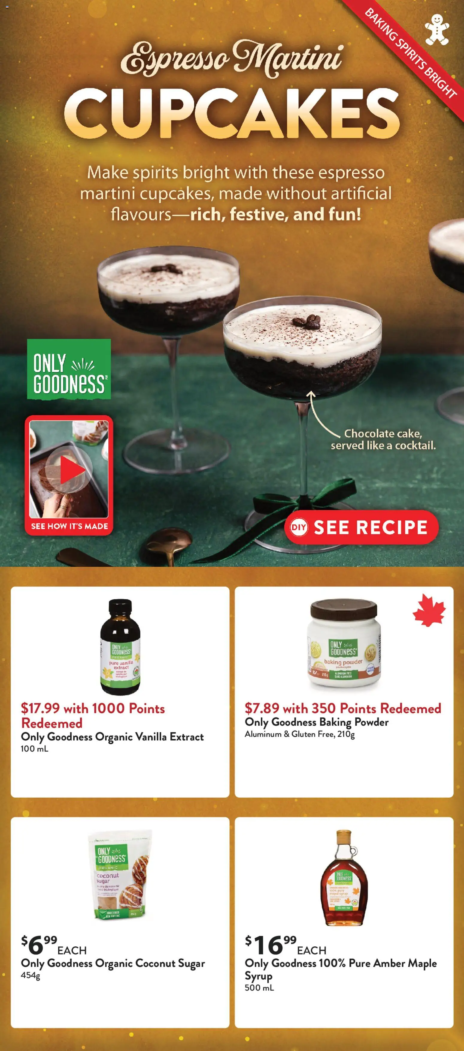 Save on foods flyer valid from 04.12.2025 | Page: 11 | Products: Powder, Chocolate