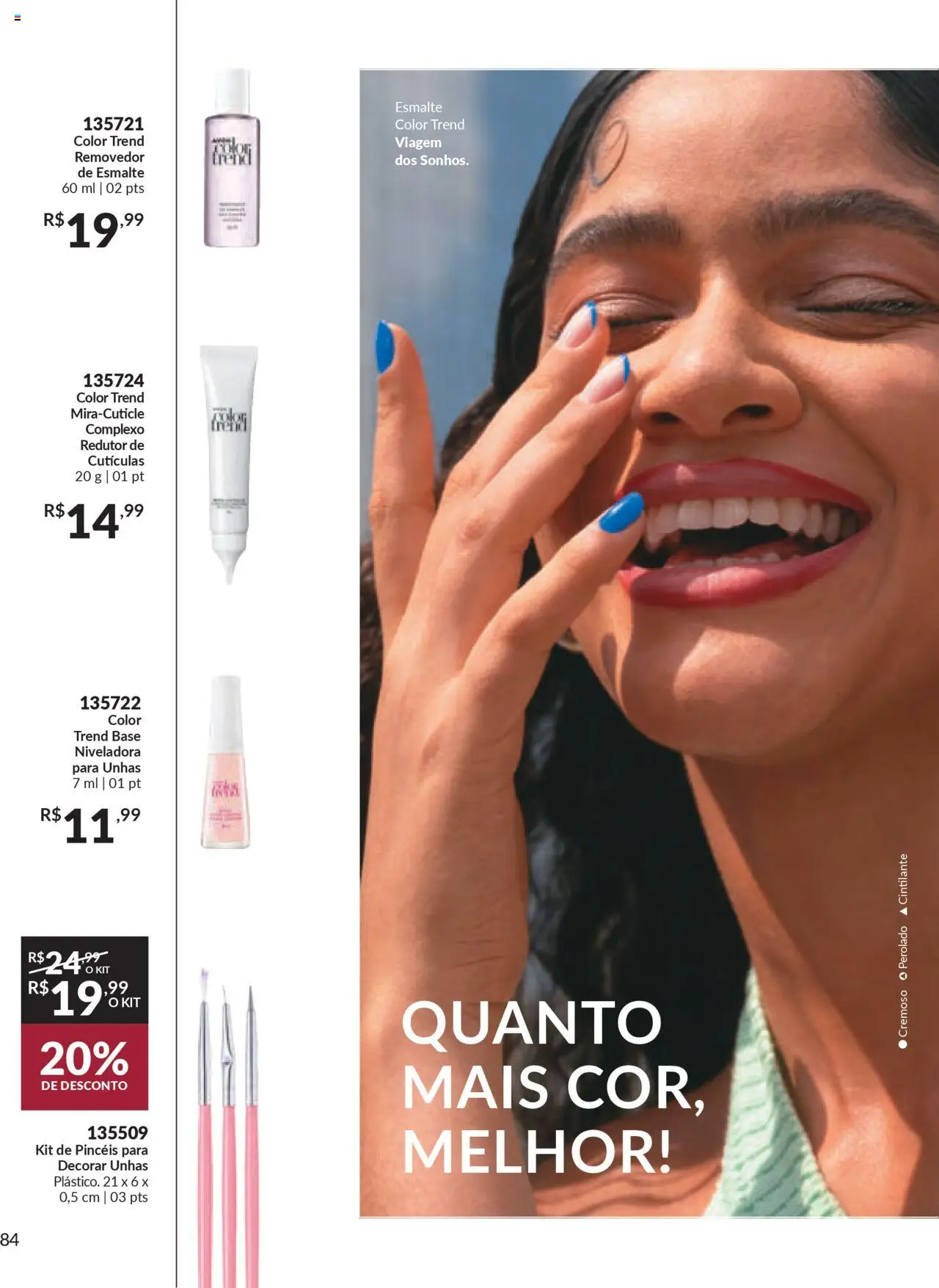 Avon Folheto - válido de 07.10.2025 | Página: 84 | Produtos: Base