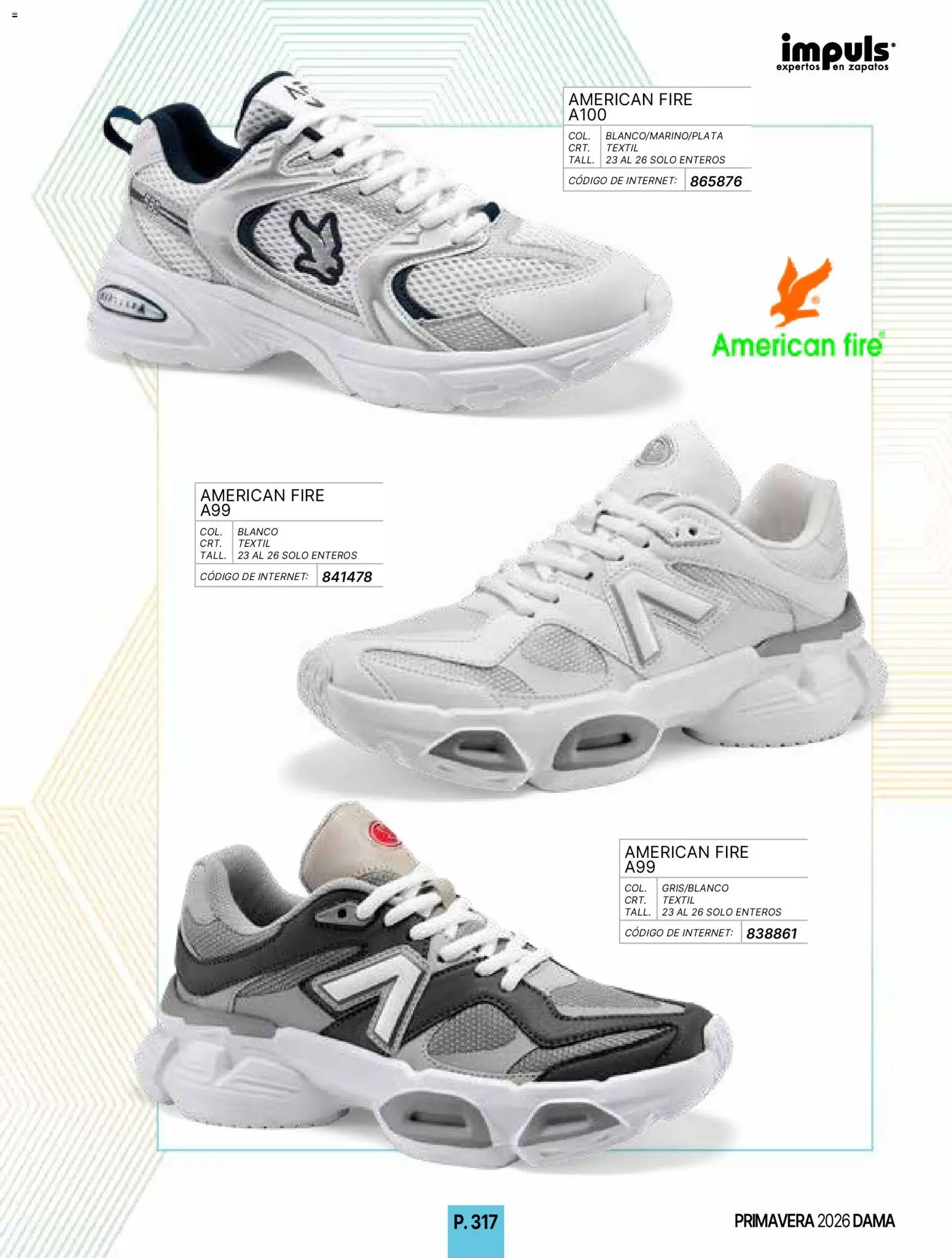 Nuevas ofertas de Impuls válidas en toda la República Mexicana desde el 01.01.2026. ¡Encuentra las mejores ofertas en Impuls catálogo Primavera! | Página: 319 | Productos: Zapatos