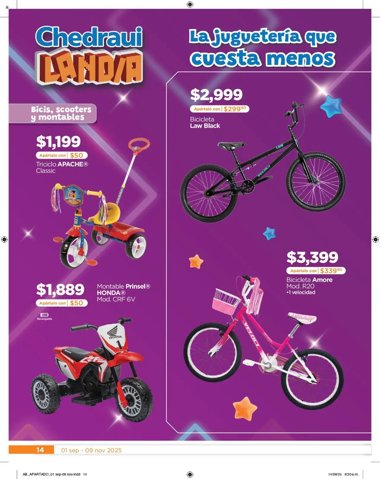 Nuevas ofertas de Chedraui válidas en toda la República Mexicana desde el 01.09.2025. ¡Encuentra las mejores ofertas en Chedraui - Promociones Cumplir Tus Deseos! | Página: 14