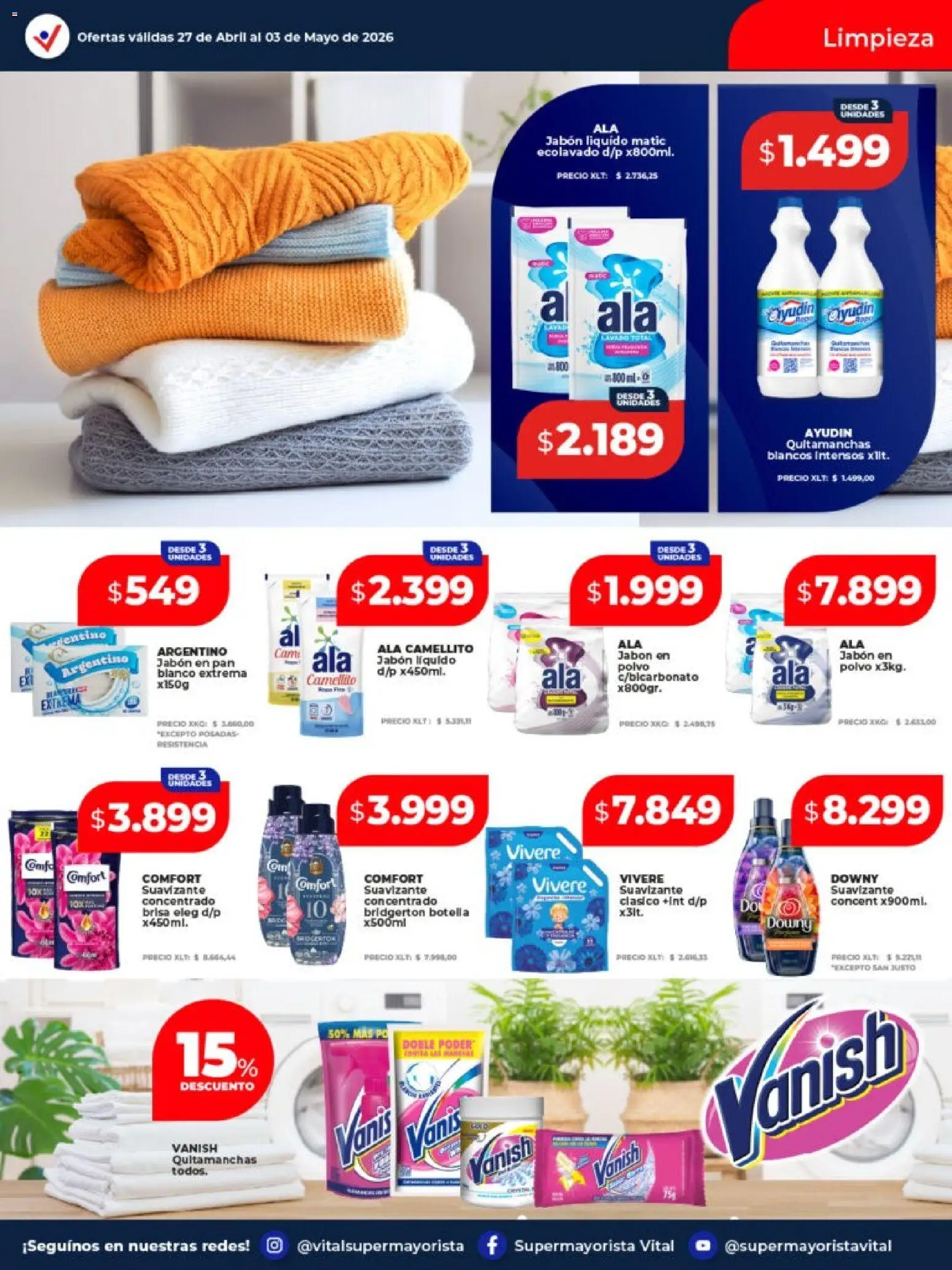 Vital - Ofertas │ válido desde el 27.04.2026 | Página: 7