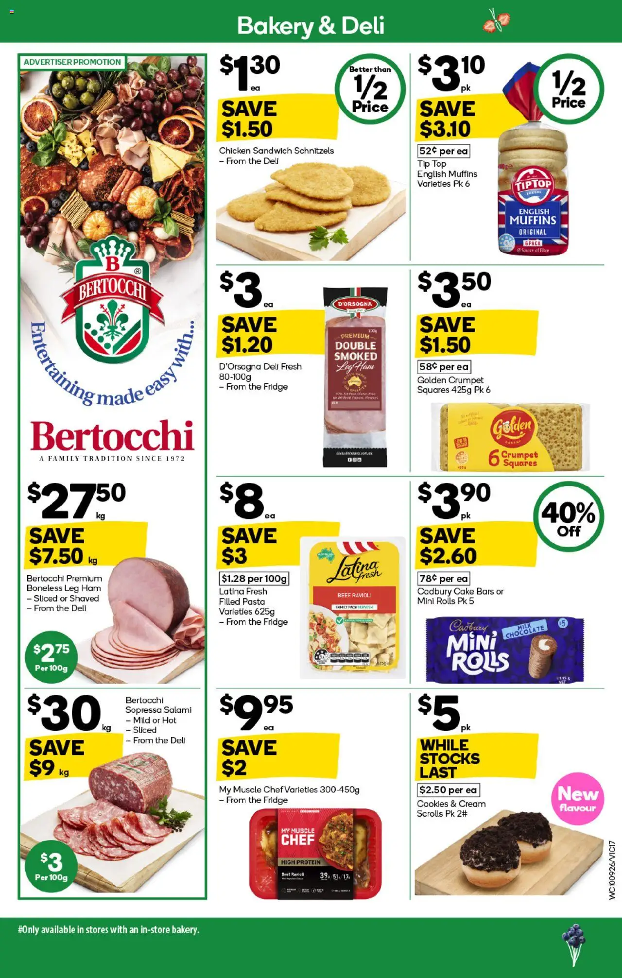 Woolworths catalogue - valid from 10.09.2025 | Page: 15 | Products: Salami, Beef, Pasta, Cream