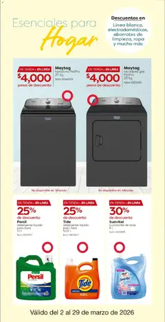 Vista previa de Maytag lavadora PetPro, lavadora PetPro 25 kg, nuevo folleto de la tienda, válido en México a partir del 02.03.2026 | Página: 8