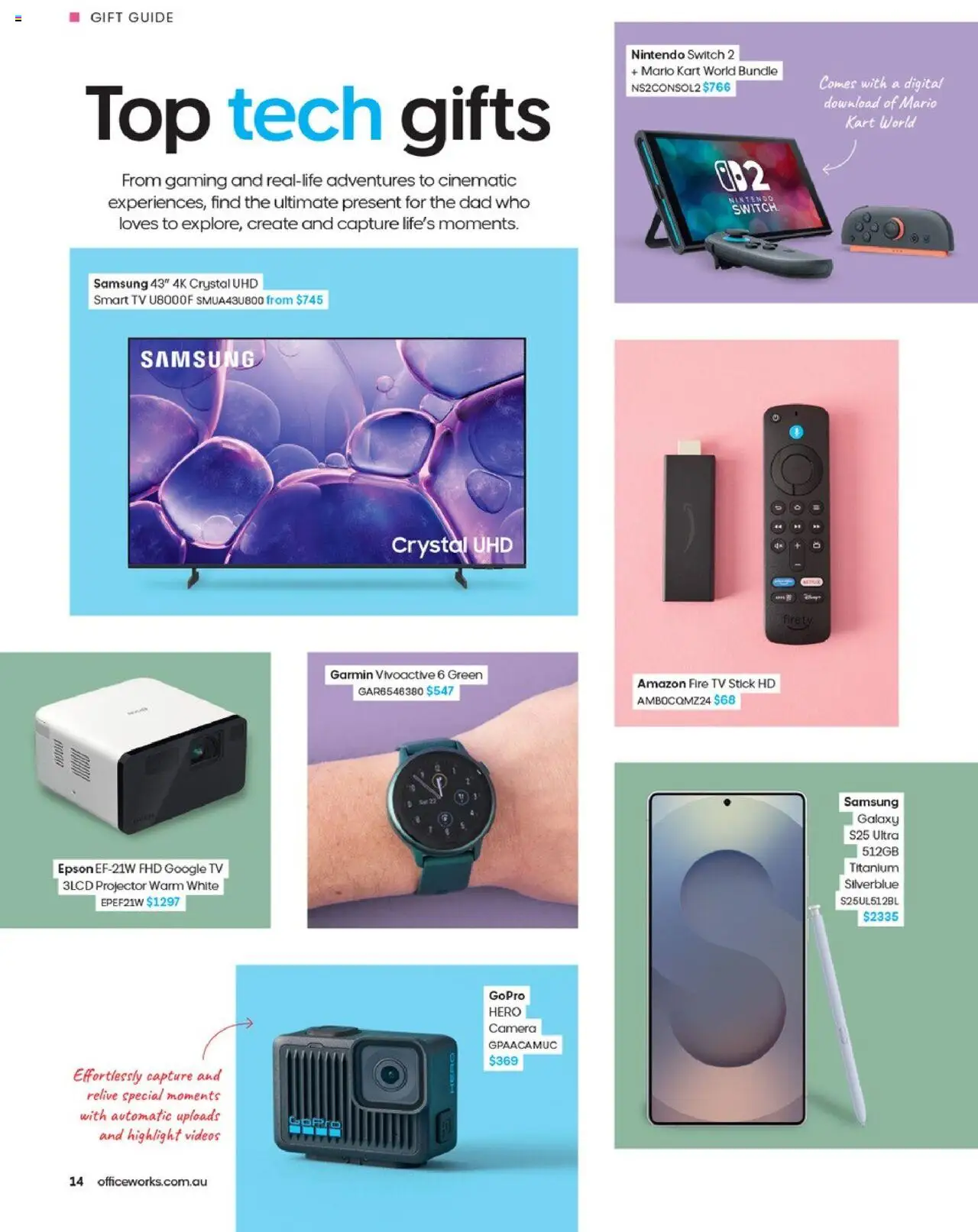 Officeworks catalogue - valid from 13.08.2025 | Page: 15 | Products: Digital, Tv, Camera, Smart tv