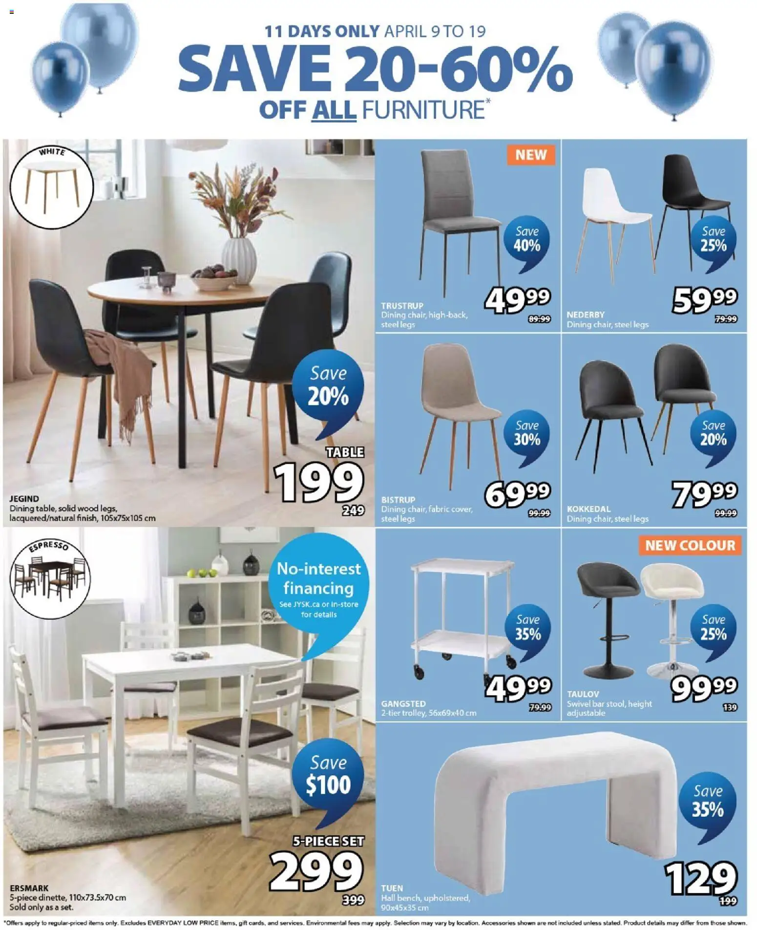 JYSK flyer valid from 09.04.2026 | Page: 26 | Products: Table