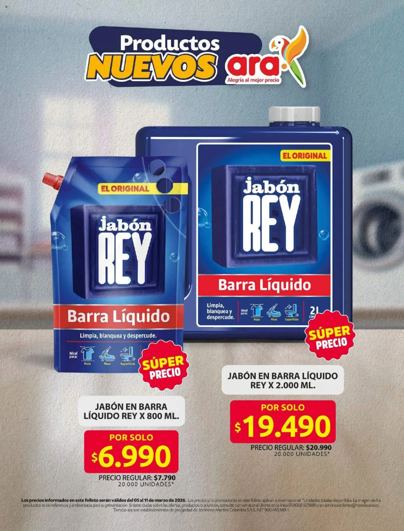 Ara revista - valida desde el 24.02.2026 | Página: 10 | Productos: Sobre, Jabón, Ropa