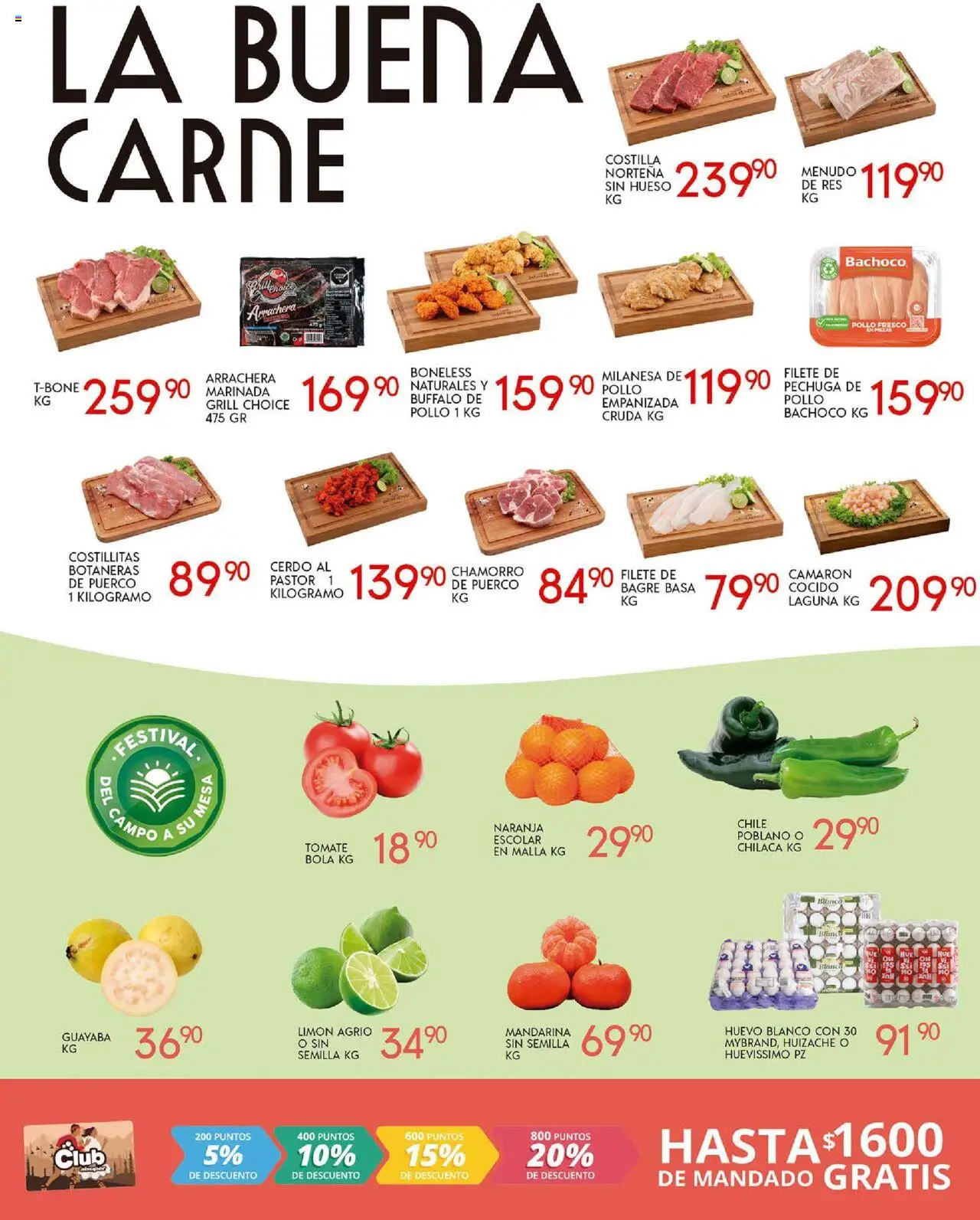 Nuevas ofertas de Alsuper válidas en toda la República Mexicana desde el 19.09.2025. ¡Encuentra las mejores ofertas en Alsuper - Folleto Chihuahua Capital! | Página: 2 | Productos: Limón, Res, Mesa, Malla