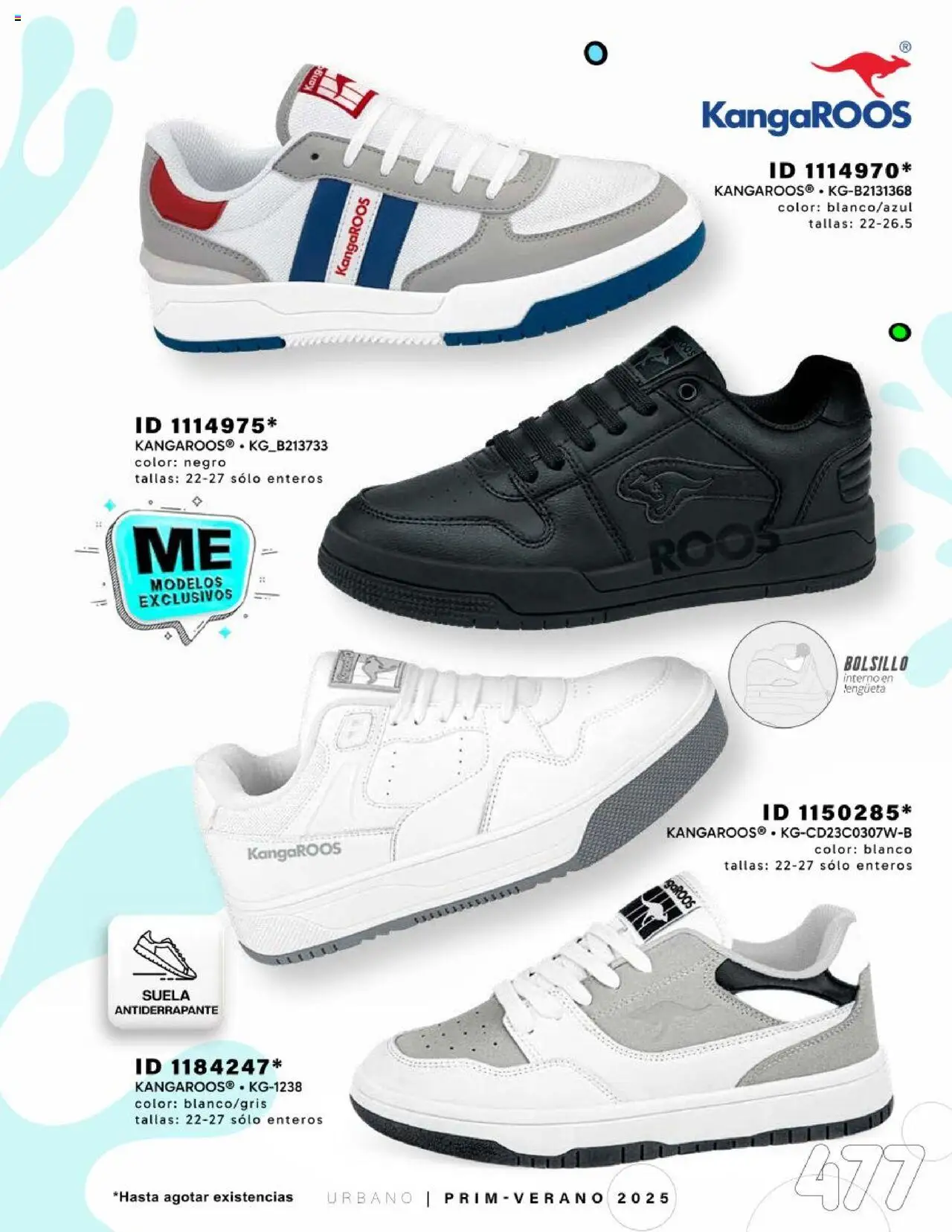 Nuevas ofertas de Price Shoes válidas en toda la República Mexicana desde el 24.01.2025. ¡Encuentra las mejores ofertas en Price Shoes catálogo Urbano! | Página: 477