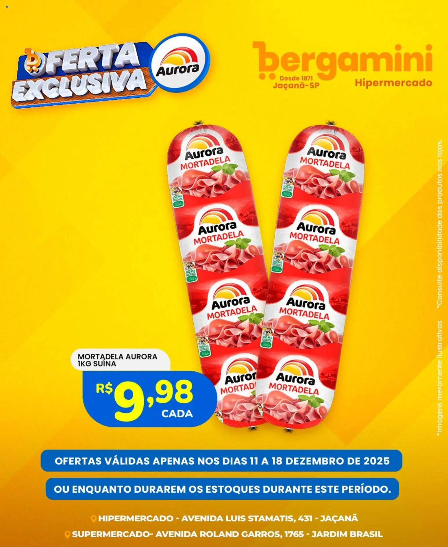 Supermercado Bergamini Folheto - válido de 11.12.2025 | Página: 5 | Produtos: Mortadela