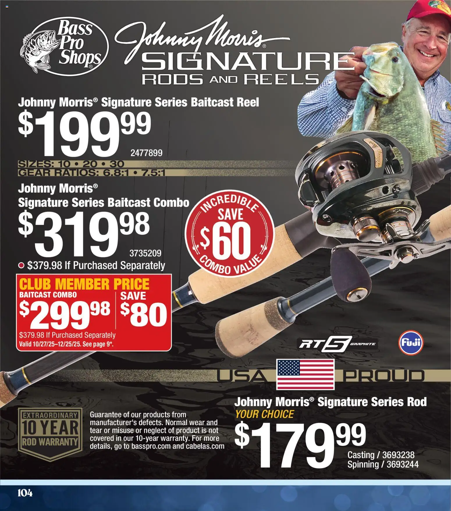 Cabela's Christmas Gift Guide 25 - valid from 01.11.2025 | Page: 104 | Products: Rod