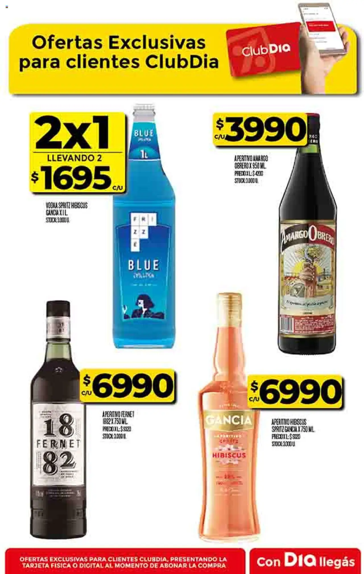 Supermercado DIA Ofertas │ válido desde el 13.08.2025 | Página: 41 | Productos: Vodka, Fernet