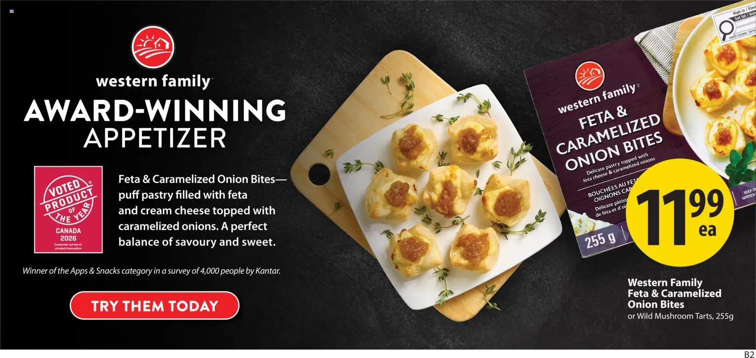 Save on foods flyer valid from 26.02.2026 | Page: 13 | Products: Cream, Cap, Cheese