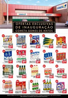 Cometa Supermercados -Ofertas Exclusivo Cometa gomes de matos - Pré-Visualização do folheto da loja Cometa Supermercados, válido de 18.07.2025