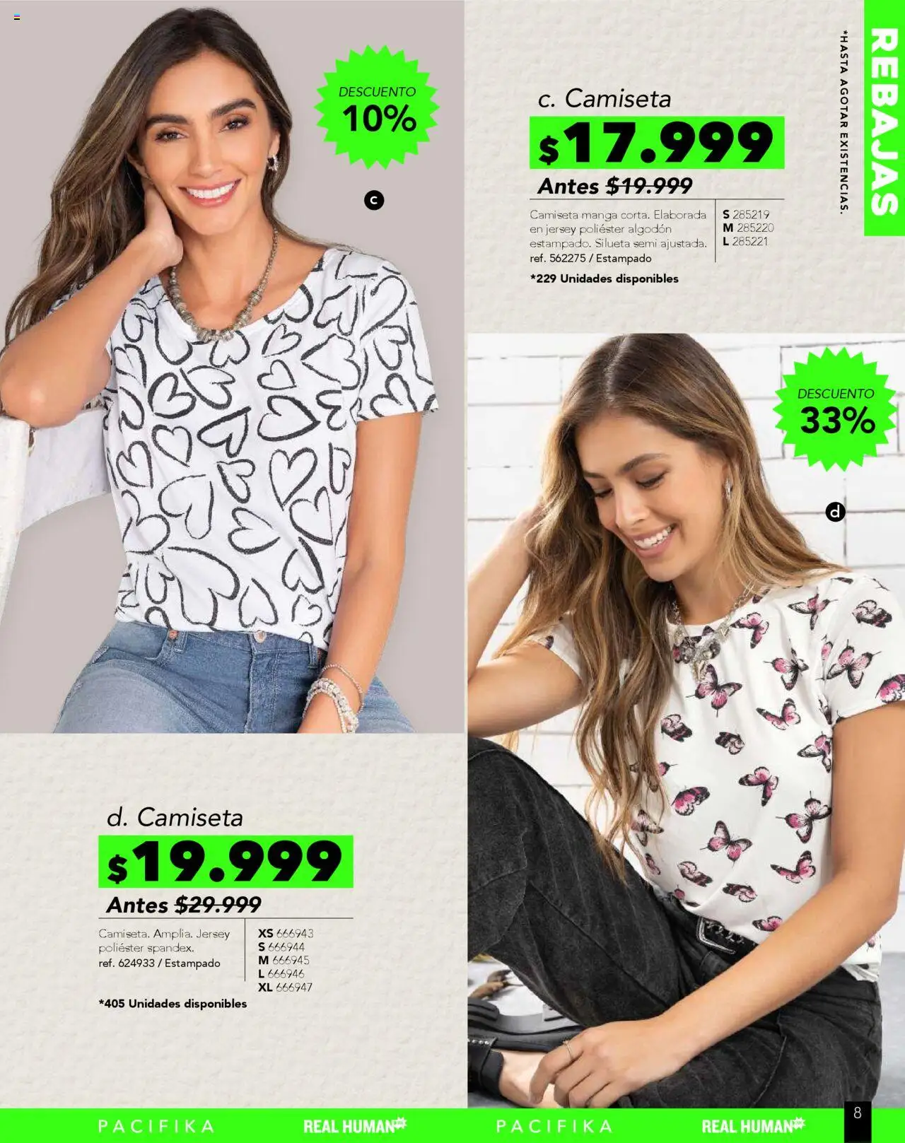 Pacifika revista - valida desde el 01.09.2025 | Página: 205 | Productos: Algodón, Camiseta