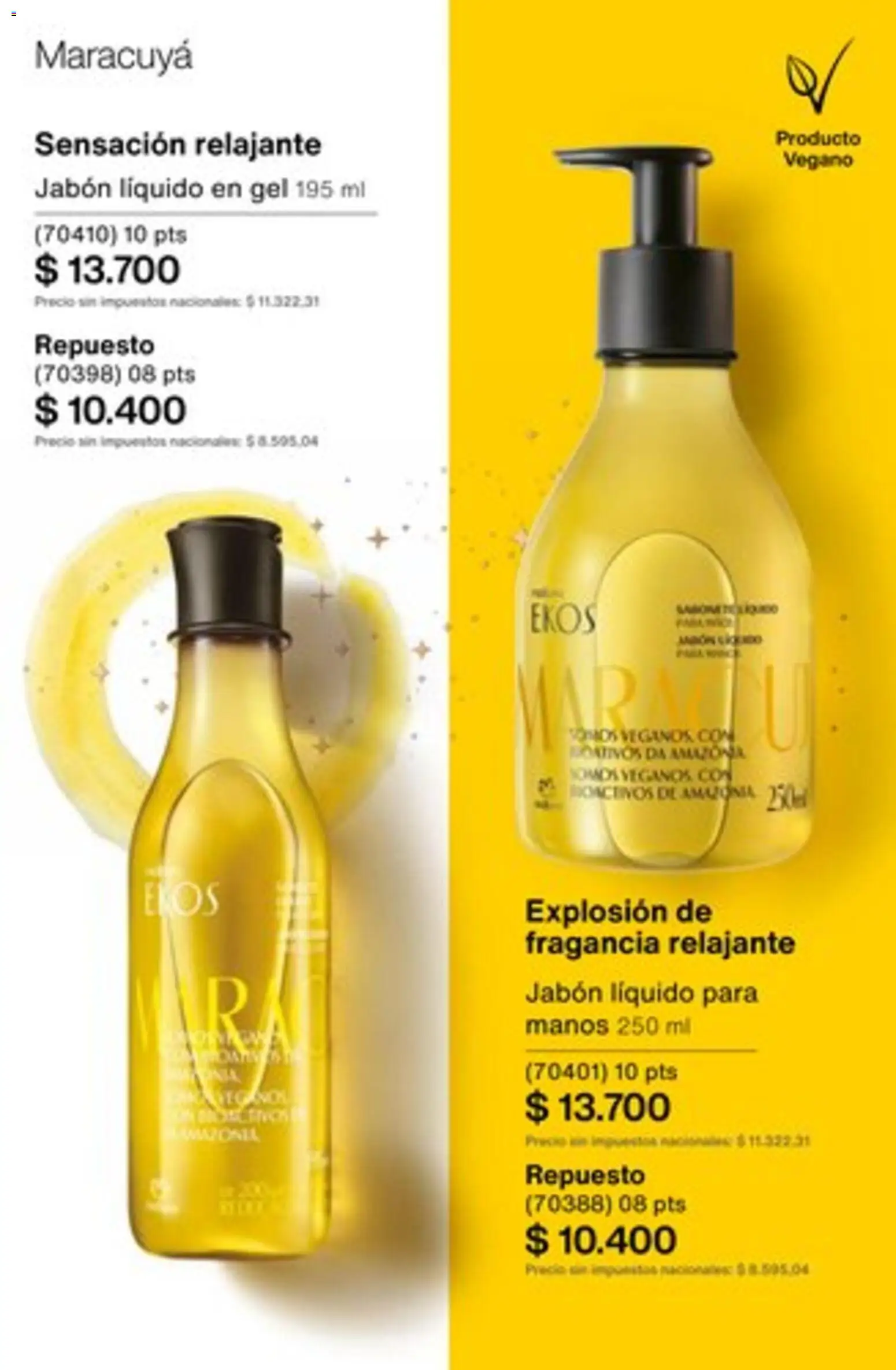 Catálogo Natura Ciclo 16/2025 │ válido desde el 01.11.2025 | Página: 214 | Productos: Fragancia, Jabón líquido, Jabón