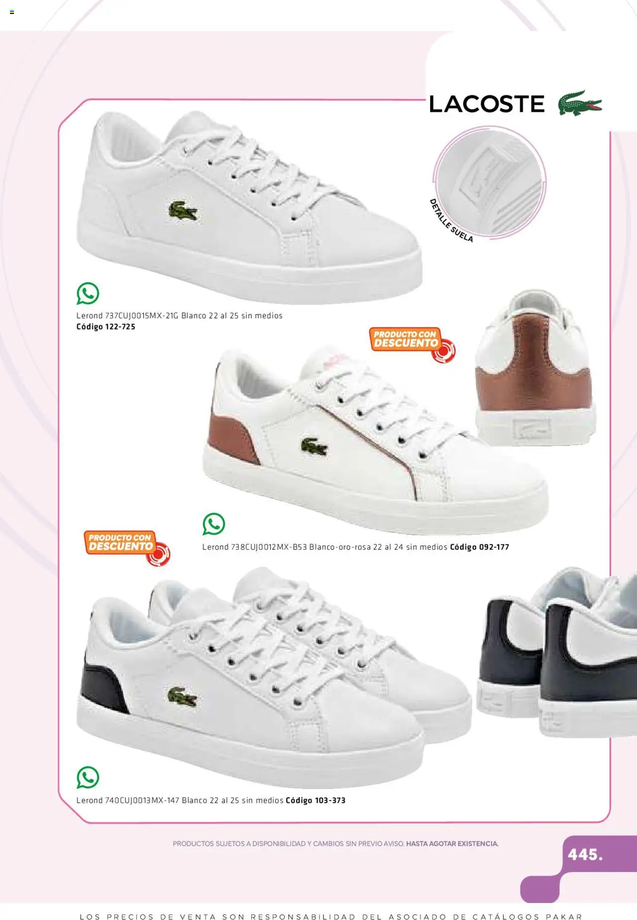 Nuevas ofertas de SC Pakar válidas en toda la República Mexicana desde el 06.03.2025. ¡Encuentra las mejores ofertas en SC Pakar catálogo Women! | Página: 445