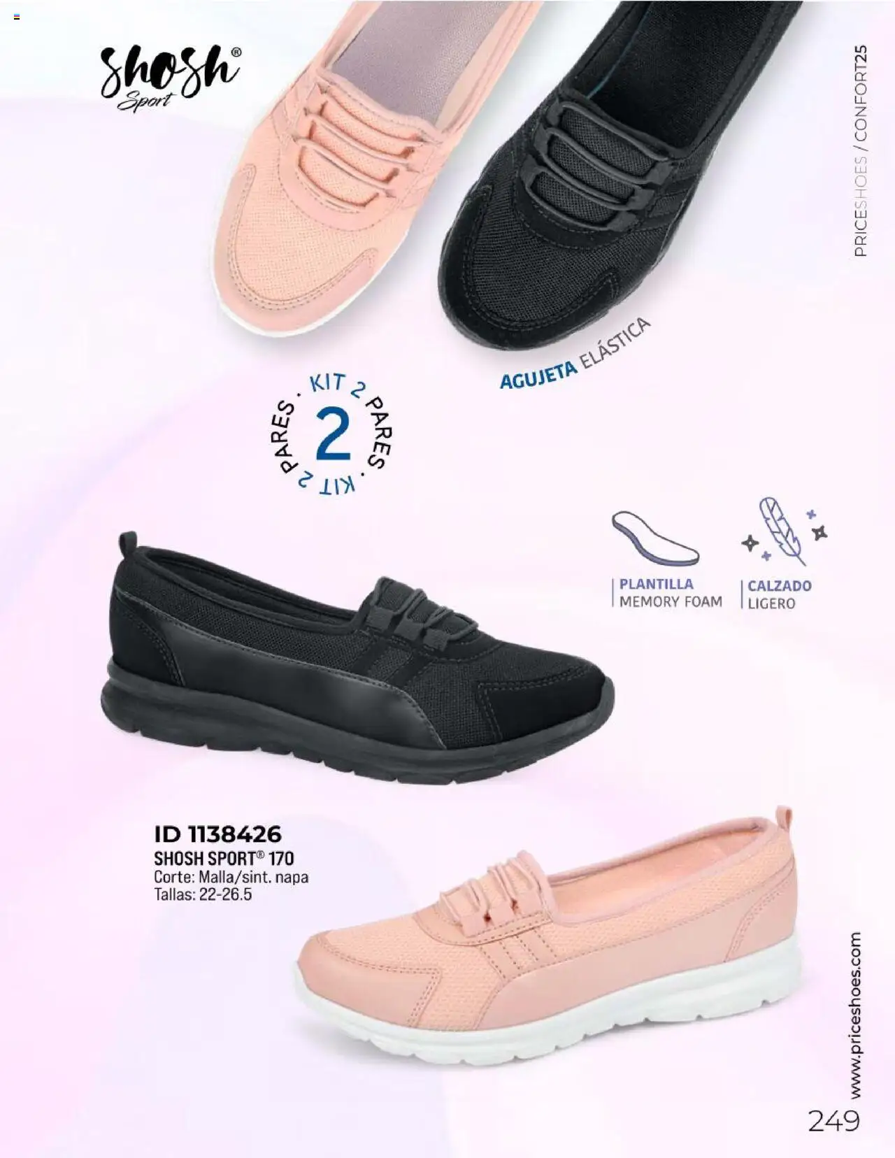 Nuevas ofertas de Price Shoes válidas en toda la República Mexicana desde el 10.02.2025. ¡Encuentra las mejores ofertas en Price Shoes catálogo Confort! | Página: 249