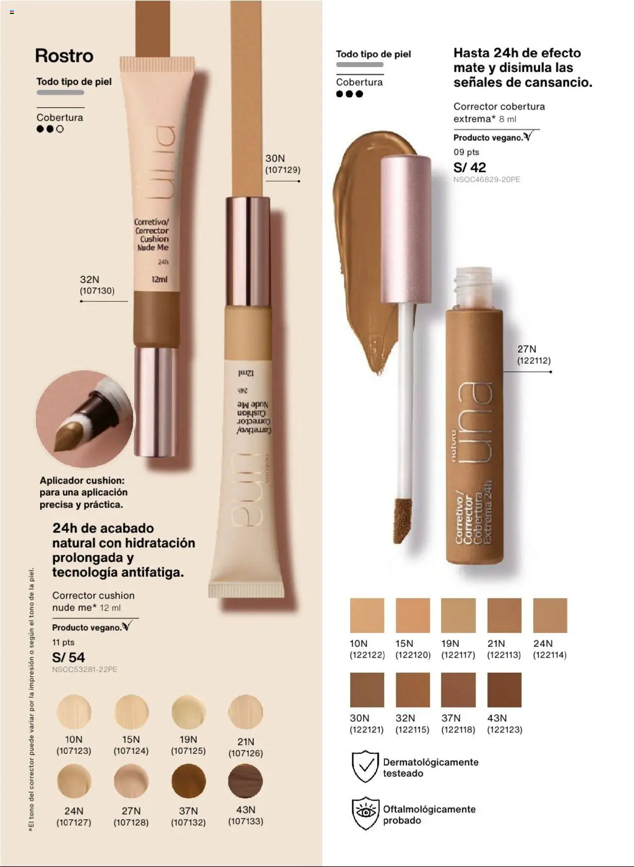 Catálogo Natura válido desde 03.09.2025 | Página: 57 | Productos: Corrector