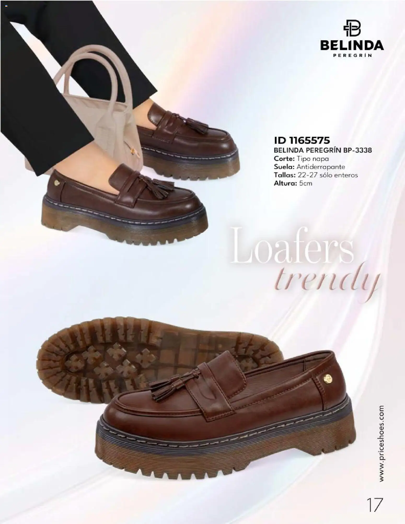 Nuevas ofertas de Price Shoes válidas en toda la República Mexicana desde el 08.12.2025. ¡Encuentra las mejores ofertas en Price Shoes catálogo Belinda! | Página: 17