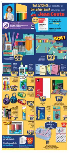 Preview of Jean Coutu - School Booklet from shop Jean Coutu valid from 14.08.2025